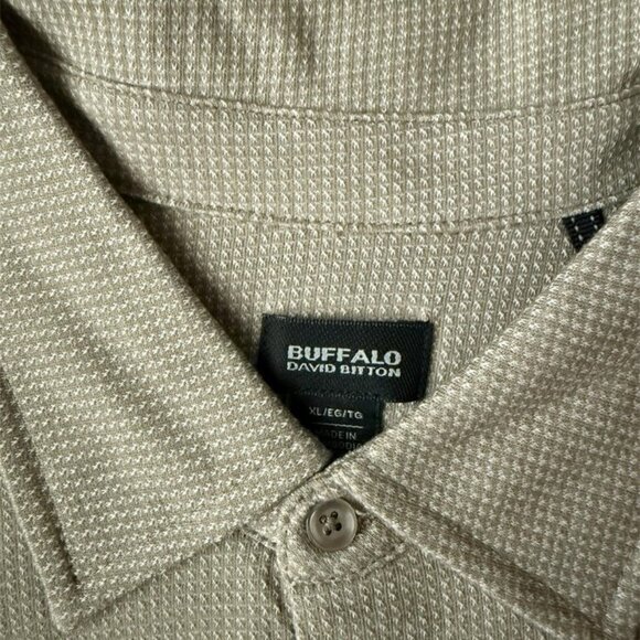Buffalo David Bitton Men’s Short Sleeve Shirt Relaxed Fit NWT - Picture 4 of 4